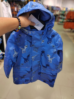 Nepromokavá bunda podšitá dino, 122