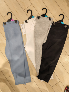 BAVLĚNÉ 3/4 ČERNÉ, 2XL