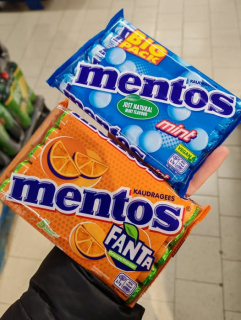 mentos mint, bal