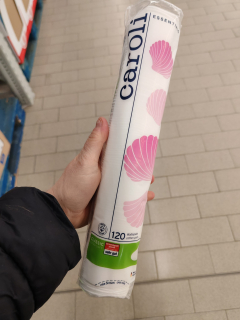 odličovací tamponky, bal