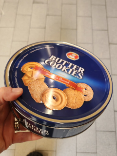 máslové sušenky, 454g