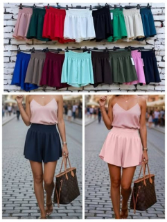 Lehké šortky tmnavě modré, ks