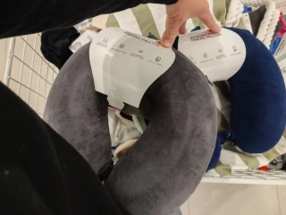 polstář s pamětovkou tmavě modrý, ks