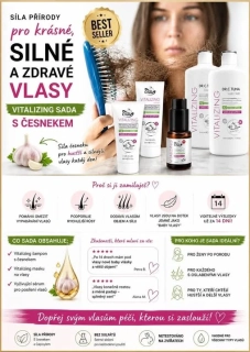 česnekový šampon